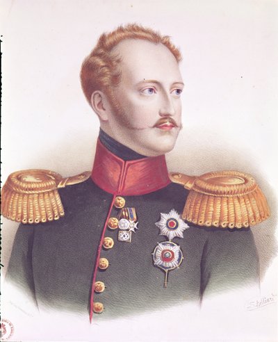 Porträt von Alexander I (1777-1825) von Zephirin Felix Jean Marius Belliard